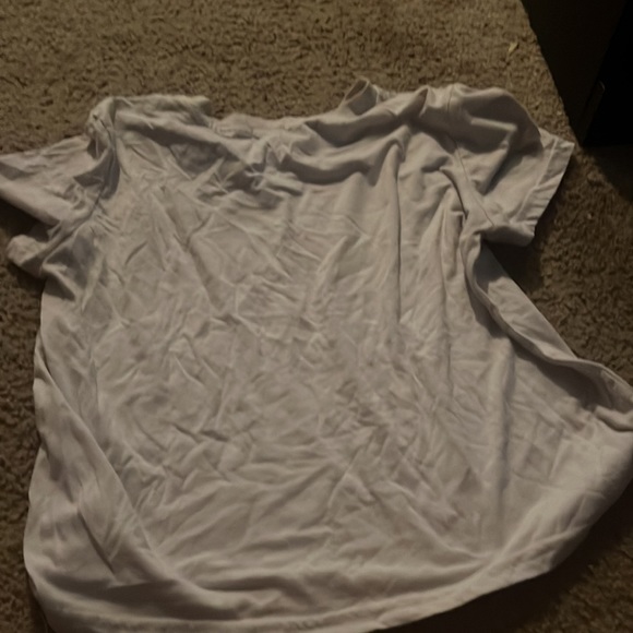 Rue 12 white butterfly shirt - Picture 2 of 2